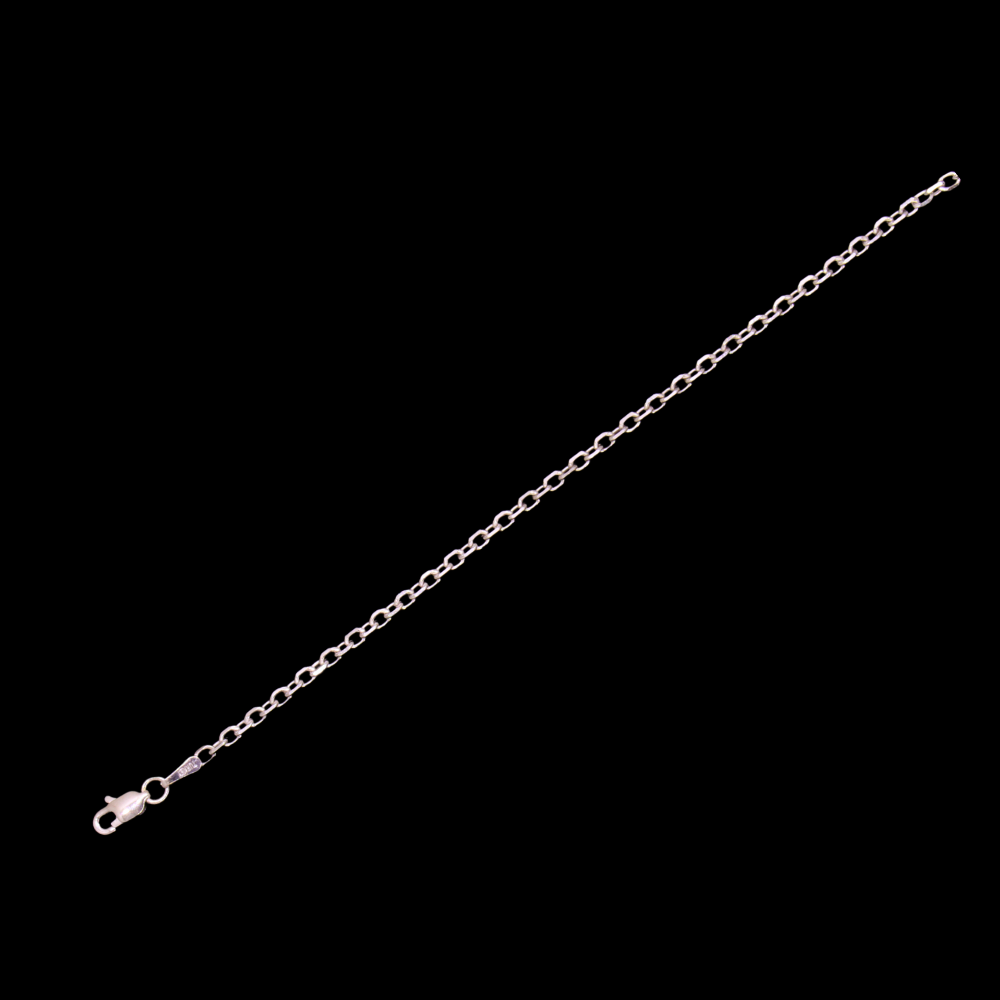 14k White Gold Chain